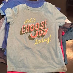 Lot of 12 Cat & Jack T-Shirts 2T